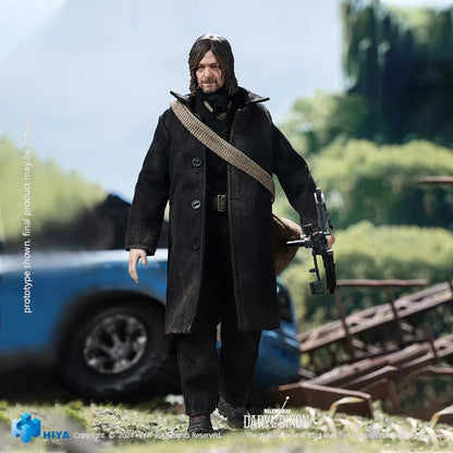 The Walking Dead: Daryl Dixon: Exquisite Super: 1/12 Action Figure - Hiya Toys Action Figure