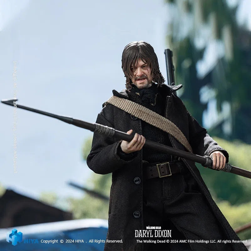 The Walking Dead: Daryl Dixon: Exquisite Super: 1/12 Action Figure - Hiya Toys Action Figure