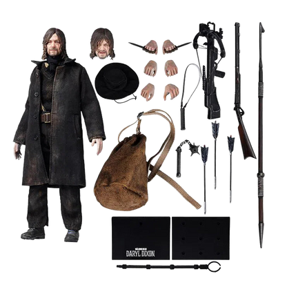 The Walking Dead: Daryl Dixon: Exquisite Super: 1/12 Action Figure - Hiya Toys Action Figures