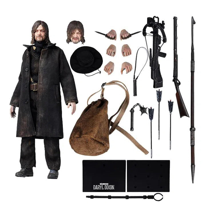 The Walking Dead: Daryl Dixon: Exquisite Super: 1/12 Action Figure - Hiya Toys Action Figure