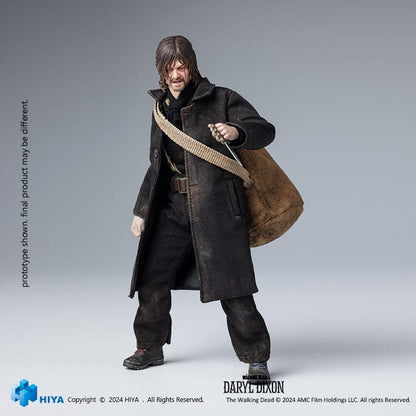 The Walking Dead: Daryl Dixon: Exquisite Super Series: 1/12 Action Figure - Hiya Toys Action Figure