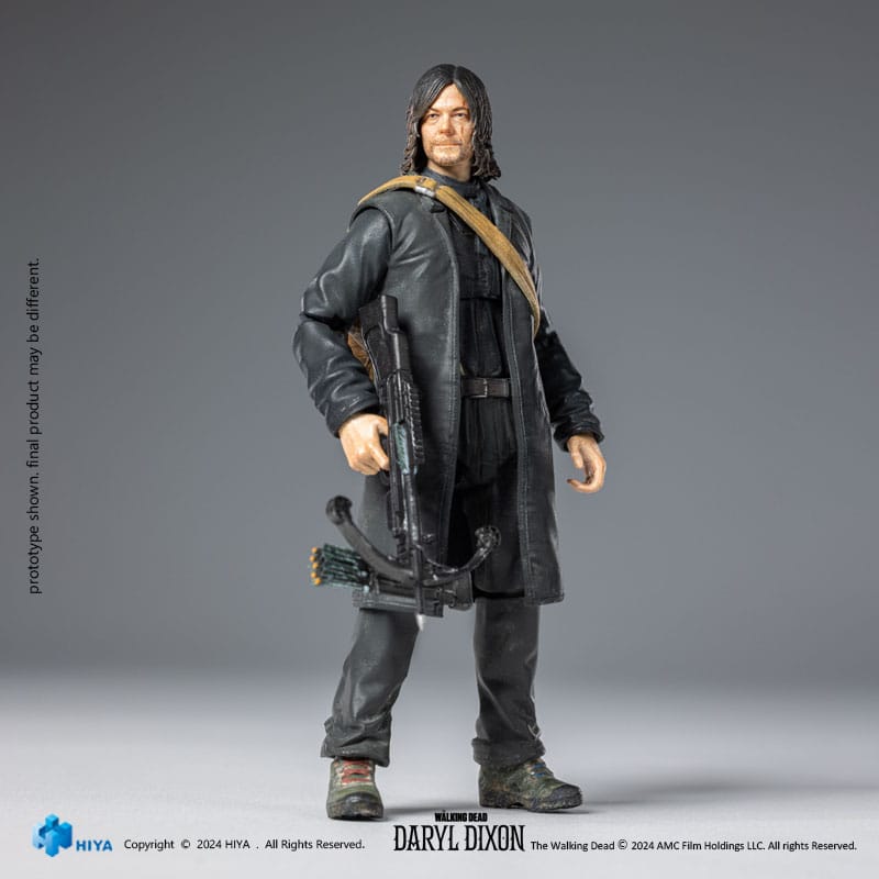 The Walking Dead: Daryl: Exquisite Mini: 1/18: Action Figure - Hiya Toys Action Figure