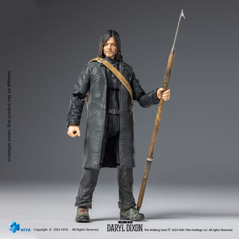 The Walking Dead: Daryl: Exquisite Mini: 1/18: Action Figure - Hiya Toys Action Figure