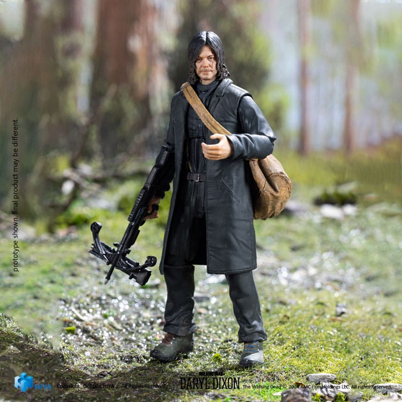 The Walking Dead: Daryl: Exquisite Mini: 1/18: Action Figure - Hiya Toys Action Figure