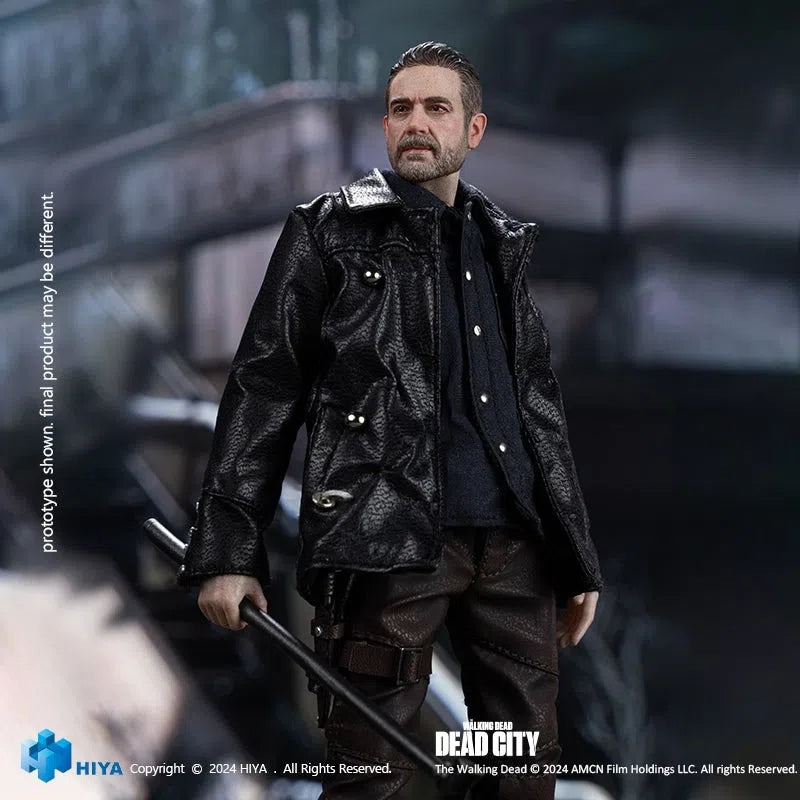 The Walking Dead: Dead City: Negan: Exquisite Super: 1/12 Action Figure - Hiya Toys Action Figure