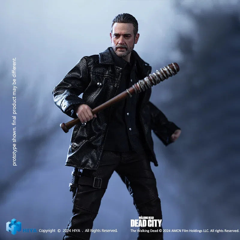 The Walking Dead: Dead City: Negan: Exquisite Super: 1/12 Action Figure - Hiya Toys Action Figure