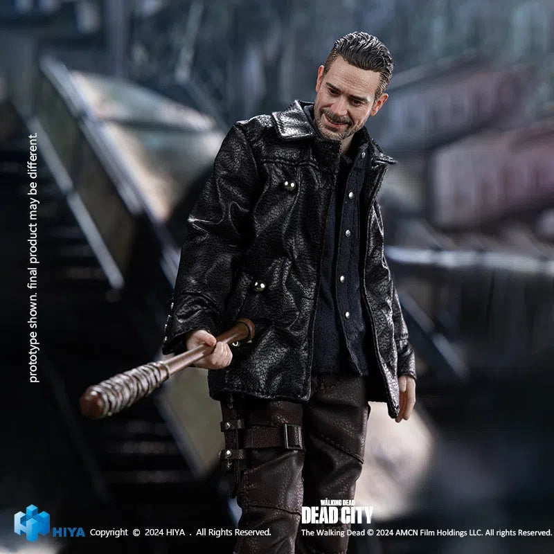 The Walking Dead: Dead City: Negan: Exquisite Super: 1/12 Action Figure - Hiya Toys Action Figure