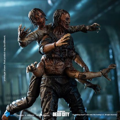 The Walking Dead: Dead City: Walker King: Exquisite Mini: 1/18 Action Figure - Hiya Toys Action Figure