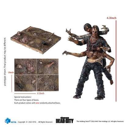 The Walking Dead: Dead City: Walker King: Exquisite Mini: 1/18 Action Figure - Hiya Toys Action Figure