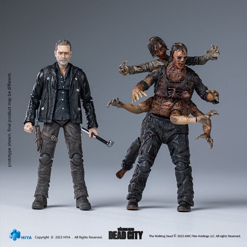 The Walking Dead: Dead City: Walker King: Exquisite Mini: 1/18 Action Figure - Hiya Toys Action Figure