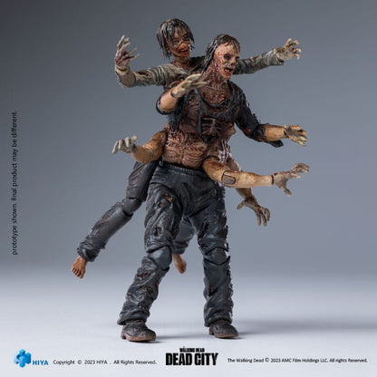 The Walking Dead: Dead City: Walker King: Exquisite Mini: 1/18 Action Figure - Hiya Toys Action Figure