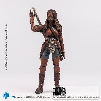 The Walking Dead: The Ones Who Lived: Michonne: Exquisite Mini: 1/18 Action Figure - Hiya Toys Action Figure