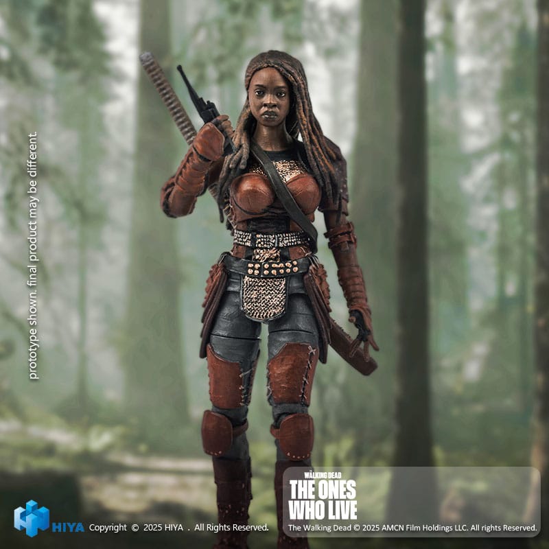 The Walking Dead: The Ones Who Lived: Michonne: Exquisite Mini: 1/18 Action Figure - Hiya Toys Action Figure