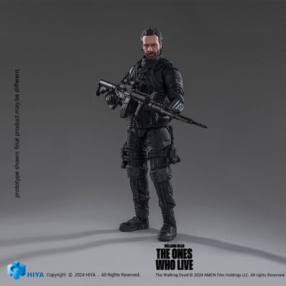 The Walking Dead: The Ones Who Lived: Rick Grimes: Exquisite Mini: 1/18 Action Figure - Hiya Toys Action Figure