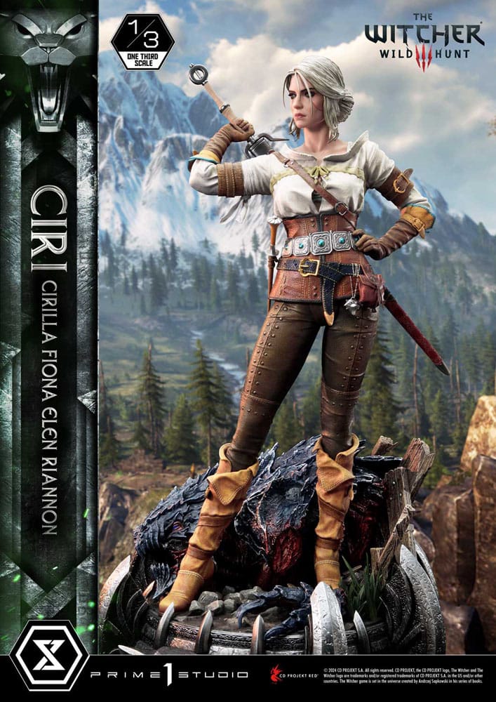 The Witcher 3: Wild Hunt Museum Masterline Statue 1/3 Wild Hunt Ciri Fiona Elen Riannon 81 cm - Prime 1 Studio Statues