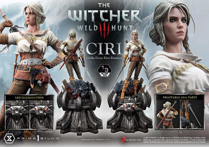 The Witcher 3: Wild Hunt Museum Masterline Statue 1/3 Wild Hunt Ciri Fiona Elen Riannon 81 cm - Prime 1 Studio Statues