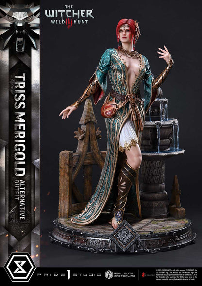 The Witcher 3: Wild Hunt: Triss Merigold (Alternative Outfit Bonus Ver.): Real Elite Masterline 1/4 Scale Limited Edition Statue - Prime 1 Studio Statues