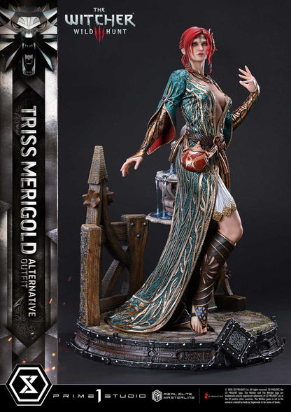 The Witcher 3: Wild Hunt: Triss Merigold (Alternative Outfit Bonus Ver.): Real Elite Masterline 1/4 Scale Limited Edition Statue - Prime 1 Studio Statues
