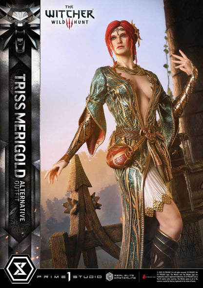 The Witcher 3: Wild Hunt: Triss Merigold (Alternative Outfit Bonus Ver.): Real Elite Masterline 1/4 Scale Limited Edition Statue - Prime 1 Studio Statues
