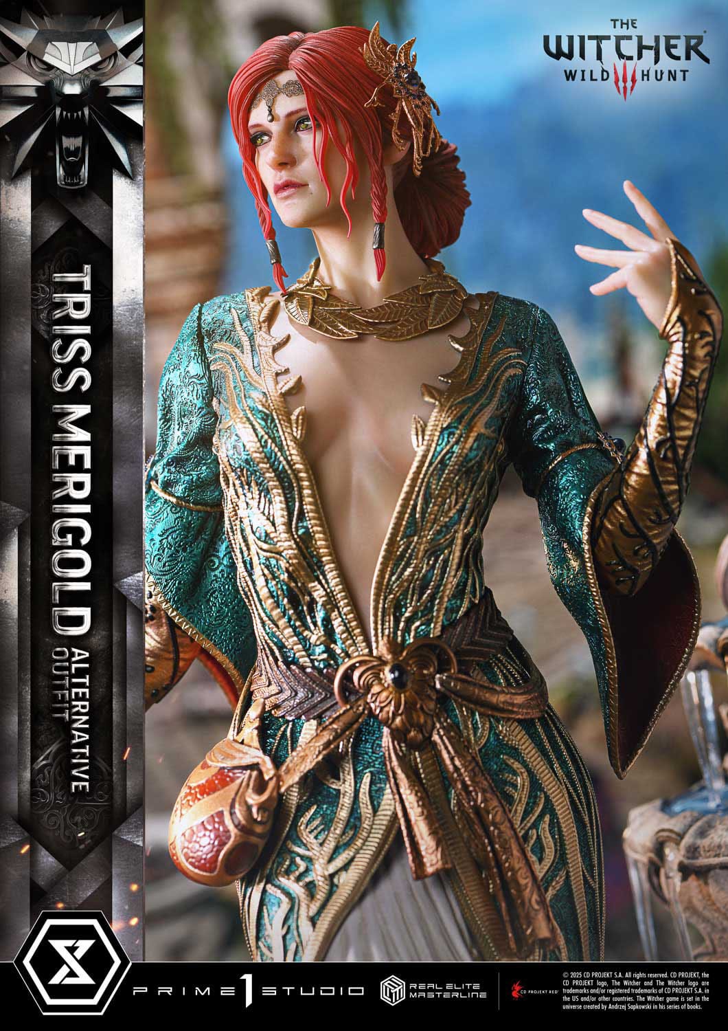 The Witcher 3: Wild Hunt: Triss Merigold (Alternative Outfit Bonus Ver.): Real Elite Masterline 1/4 Scale Limited Edition Statue - Prime 1 Studio Statues