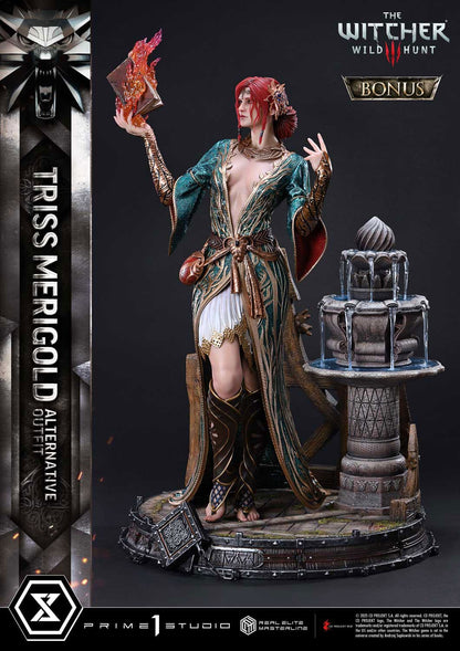 The Witcher 3: Wild Hunt: Triss Merigold (Alternative Outfit Bonus Ver.): Real Elite Masterline 1/4 Scale Limited Edition Statue - Prime 1 Studio Statues
