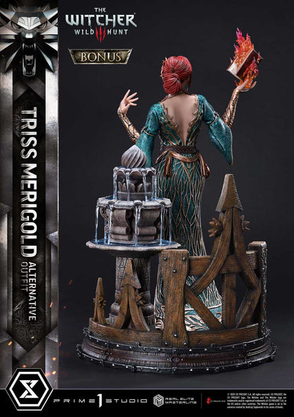 The Witcher 3: Wild Hunt: Triss Merigold (Alternative Outfit Bonus Ver.): Real Elite Masterline 1/4 Scale Limited Edition Statue - Prime 1 Studio Statues
