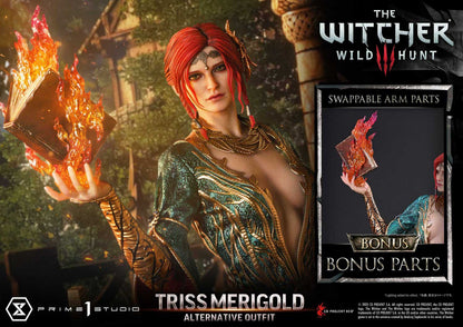 The Witcher 3: Wild Hunt: Triss Merigold (Alternative Outfit Bonus Ver.): Real Elite Masterline 1/4 Scale Limited Edition Statue - Prime 1 Studio Statues