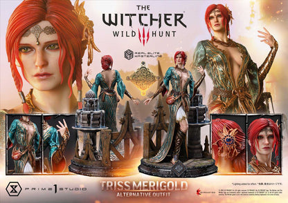 The Witcher 3: Wild Hunt: Triss Merigold (Alternative Outfit Bonus Ver.): Real Elite Masterline 1/4 Scale Limited Edition Statue - Prime 1 Studio Statues