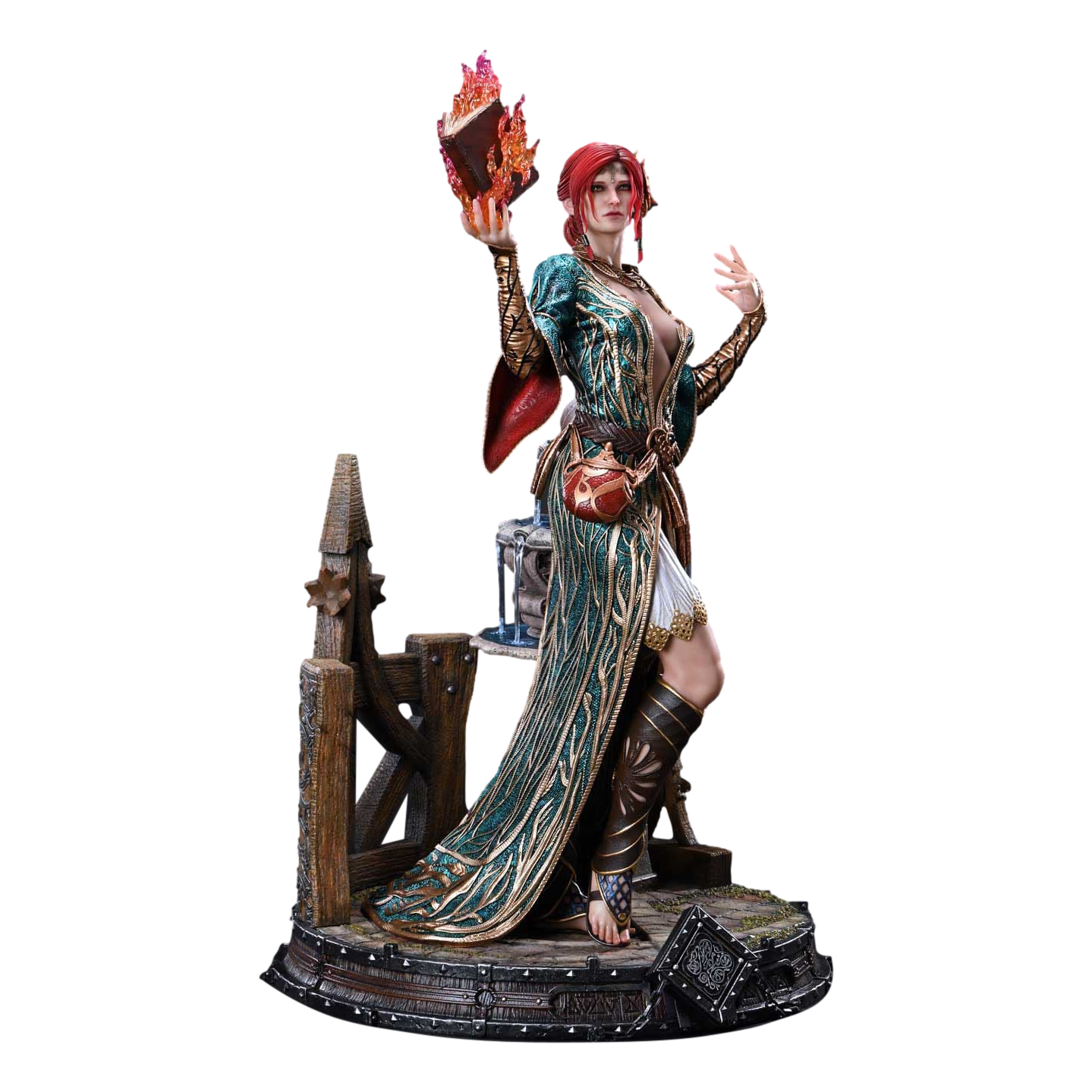 The Witcher 3: Wild Hunt: Triss Merigold (Alternative Outfit Bonus Ver.): Real Elite Masterline 1/4 Scale Limited Edition Statue - Prime 1 Studio Statues