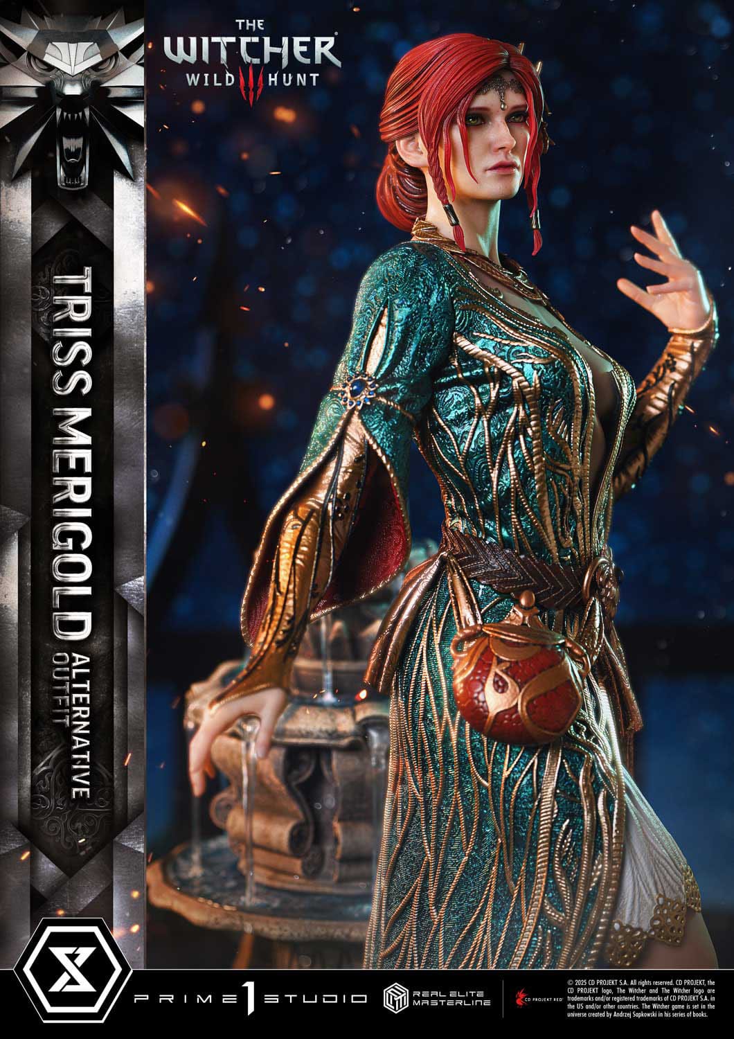 The Witcher 3: Wild Hunt: Triss Merigold (Alternative Outfit): Real Elite Masterline 1/4 Scale Statue - Prime 1 Studio Statues