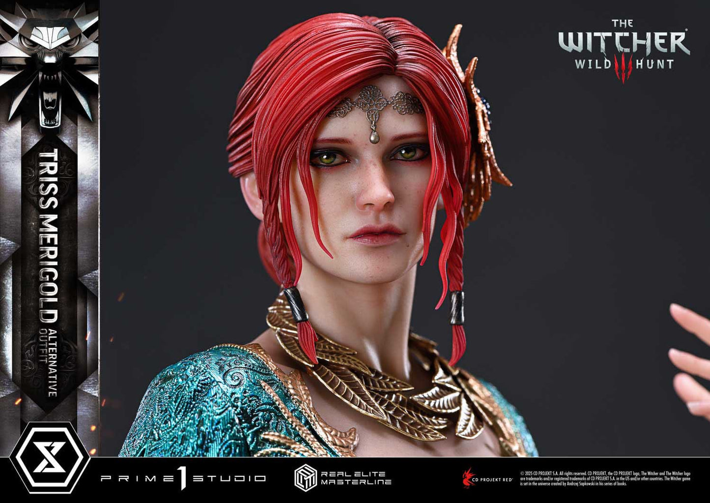 The Witcher 3: Wild Hunt: Triss Merigold (Alternative Outfit): Real Elite Masterline 1/4 Scale Statue - Prime 1 Studio Statues