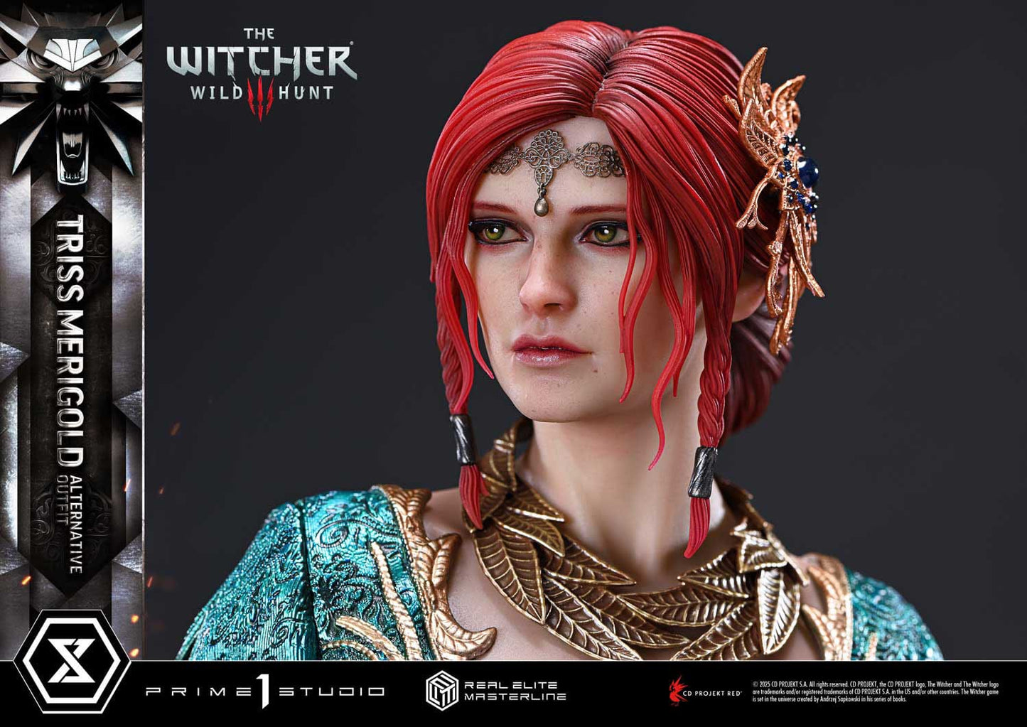The Witcher 3: Wild Hunt: Triss Merigold (Alternative Outfit): Real Elite Masterline 1/4 Scale Statue - Prime 1 Studio Statues