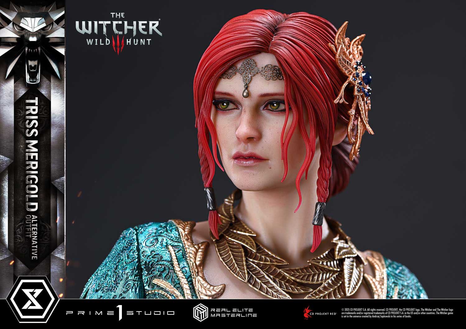 The Witcher 3: Wild Hunt: Triss Merigold (Alternative Outfit): Real Elite Masterline 1/4 Scale Statue - Prime 1 Studio Statues