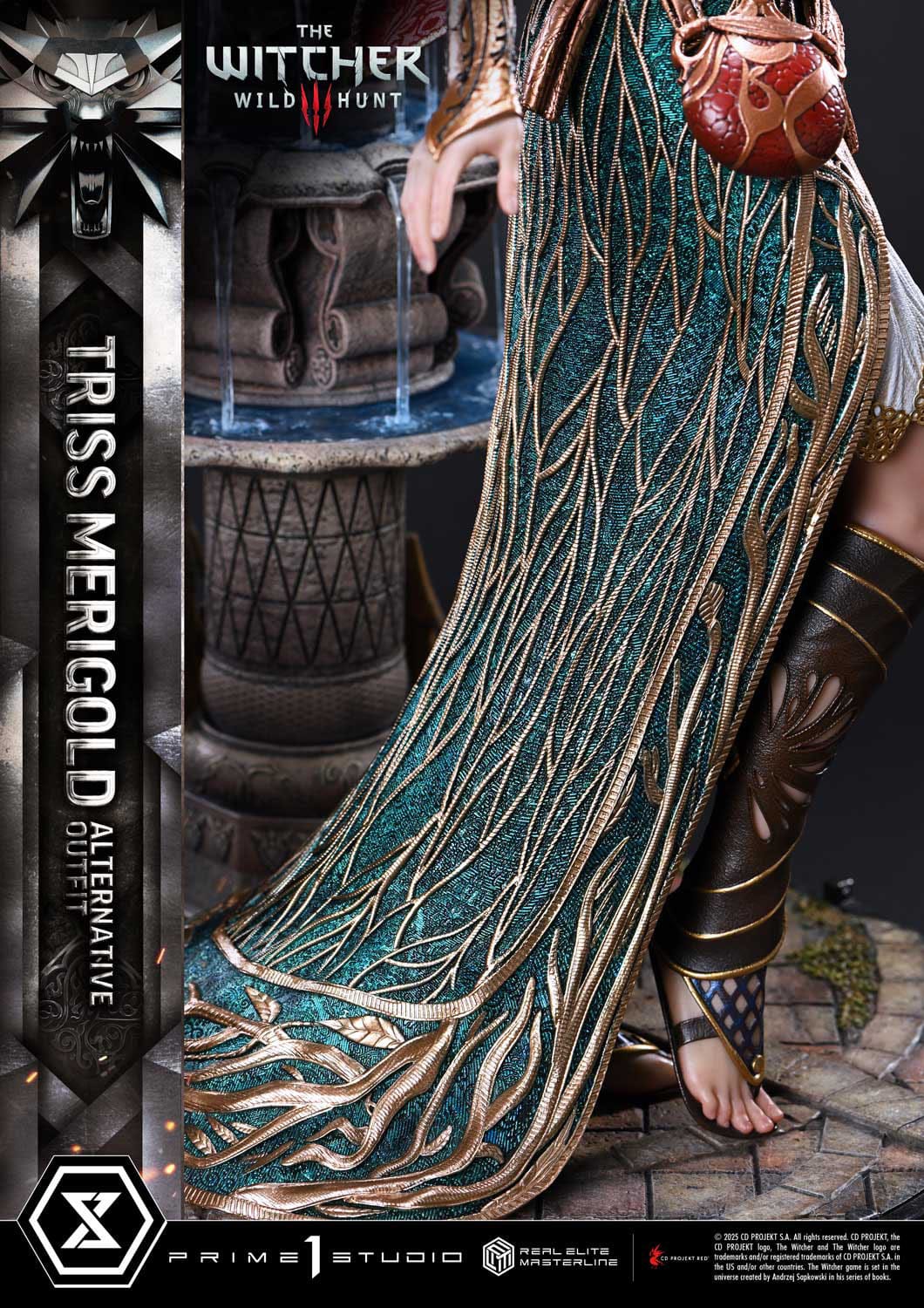The Witcher 3: Wild Hunt: Triss Merigold (Alternative Outfit): Real Elite Masterline 1/4 Scale Statue - Prime 1 Studio Statues