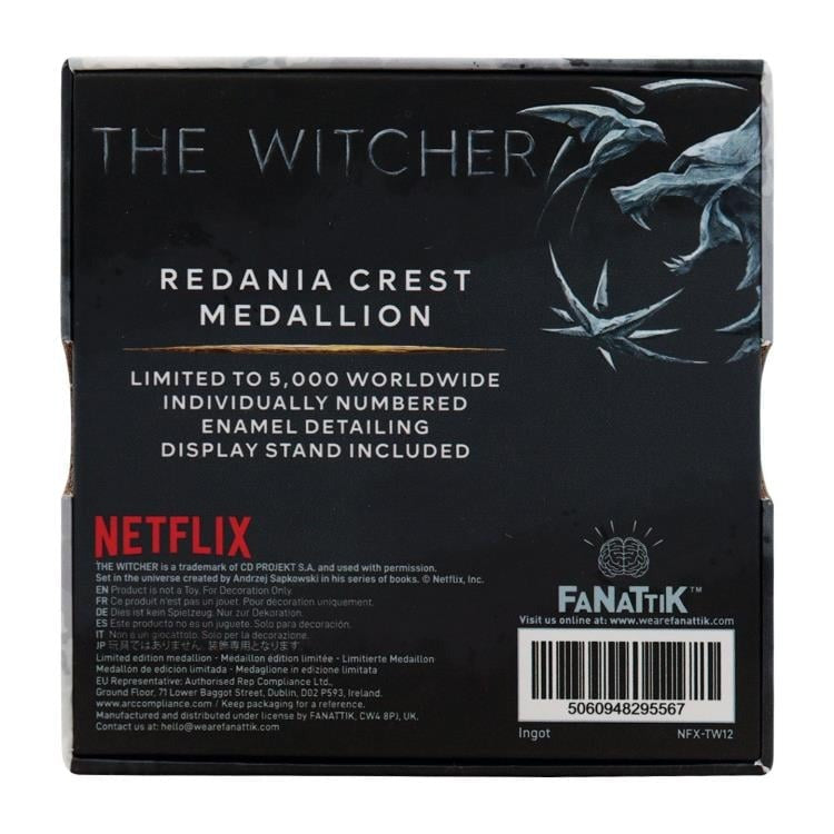 The Witcher (Netflix) Redania Crest Limited Edition Medallion - FaNaTtiK Medallion