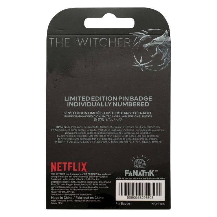 The Witcher (Netflix) Symbol Special Edition Pin Badge - FaNaTtiK Pin Badge