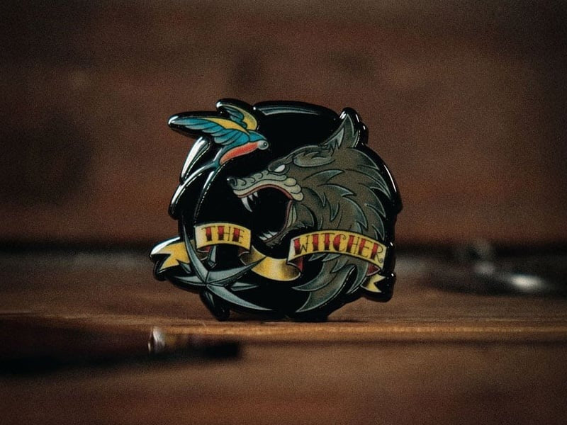 The Witcher (Netflix) Symbol Special Edition Pin Badge - FaNaTtiK Pin Badge