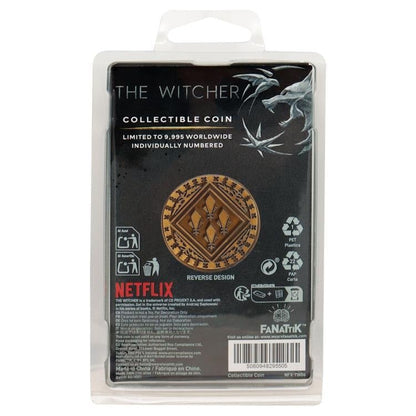 The Witcher (Netflix) "Toss a Coin to Your Witcher" Limited Edition Collectible Coin Replica - FaNaTtiK Collectible Coin