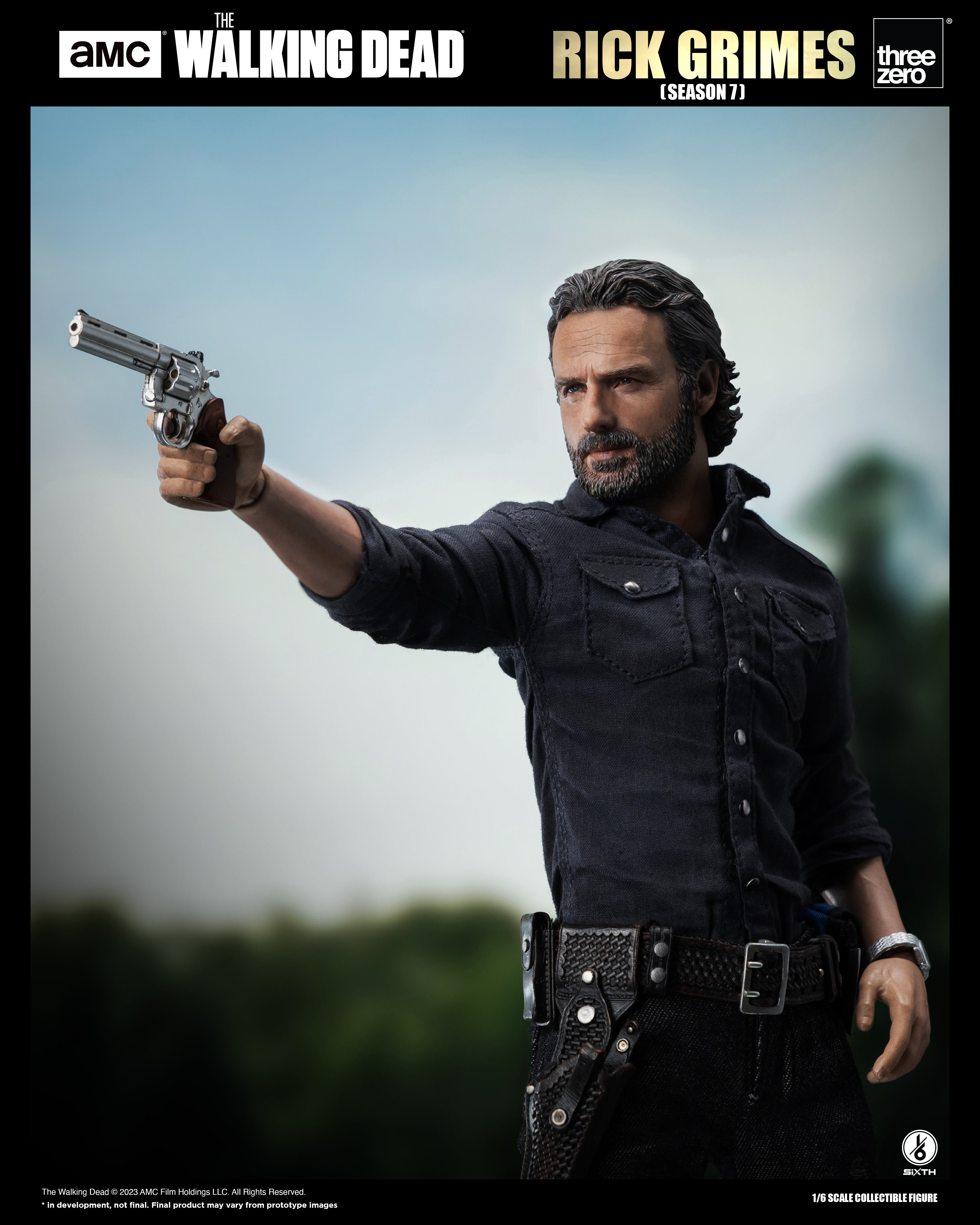 The Walking Dead: Rick Grimes: Season 7-ThreeZero