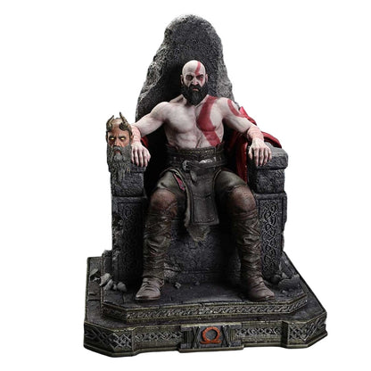 Throne Legacy God of War Series Statue 1/3 Ragnarok Master Thyself Kratos 67 cm - Prime 1 Studio Statues
