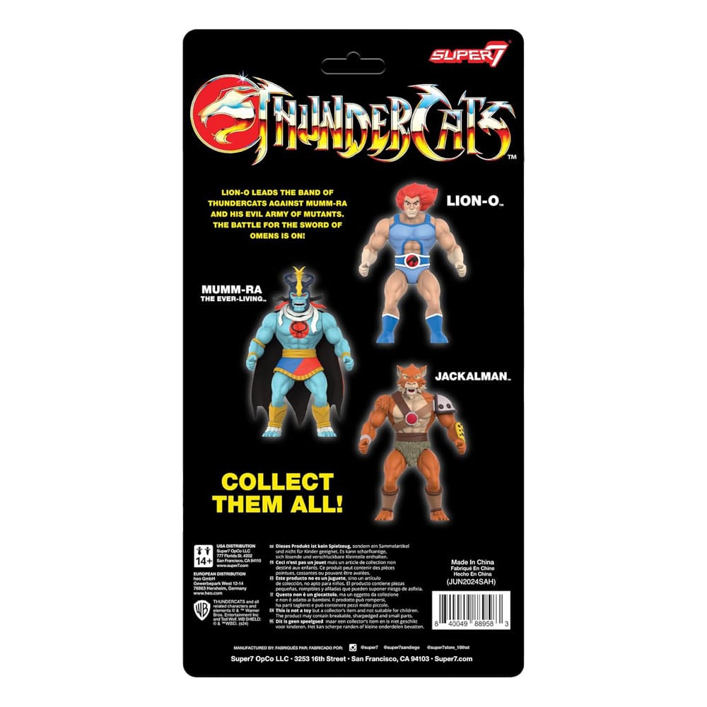 Thundercats Vintage Collection Action Figure Wave 1 Lion-O 14 cm - Super7 Action Figures