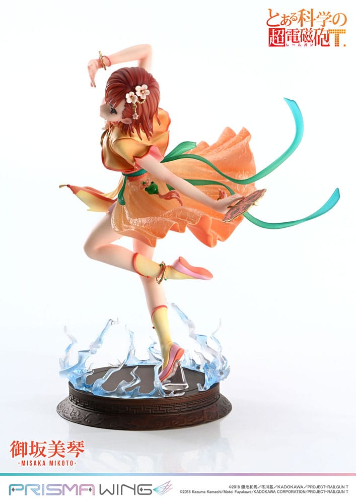 To Aru Kagaku no Railgun Prisma Wing PVC Statue 1/7 Misaka Mikoto 22 cm - Prime 1 Studio Statues