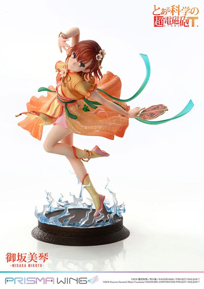 To Aru Kagaku no Railgun Prisma Wing PVC Statue 1/7 Misaka Mikoto 22 cm - Prime 1 Studio Statues