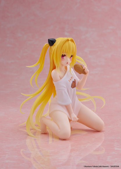To Love-Ru Darkness: Golden Darkness (Roomwear Ver.): Desktop Cute Figure - Taito Figure