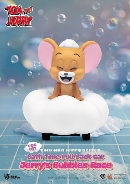 Tom and Jerry: Bath Time: Box of 6 Pull Back Cars - Beast Kingdom Toys Blind Box