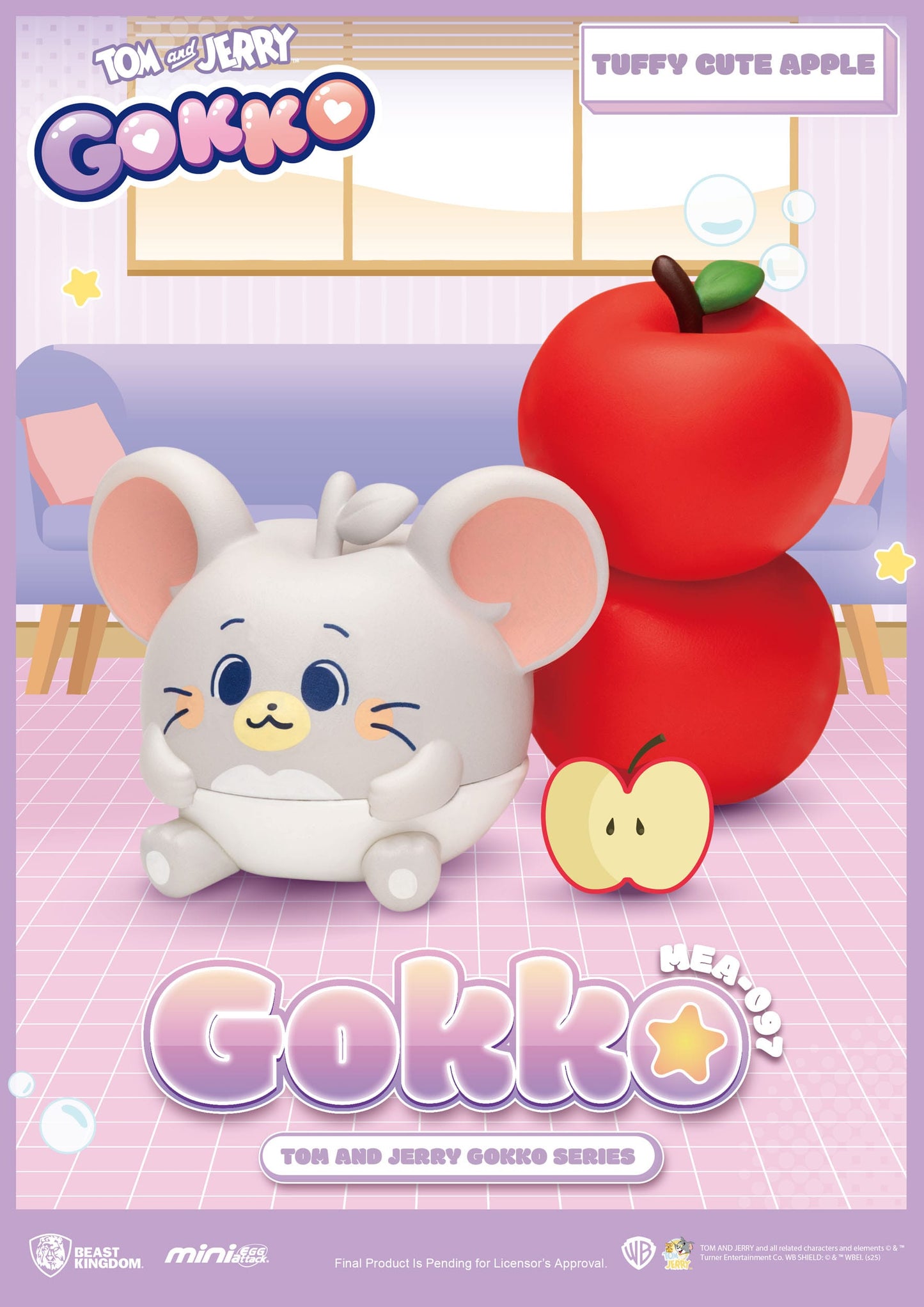 Tom and Jerry: Mini Egg Attack: Gokko Series: Box of 6 - Beast Kingdom Toys Blind Box