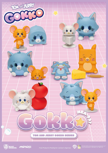 Tom and Jerry: Mini Egg Attack: Gokko Series: Boxed Set of 6 Figures - Beast Kingdom Toys Blind Box