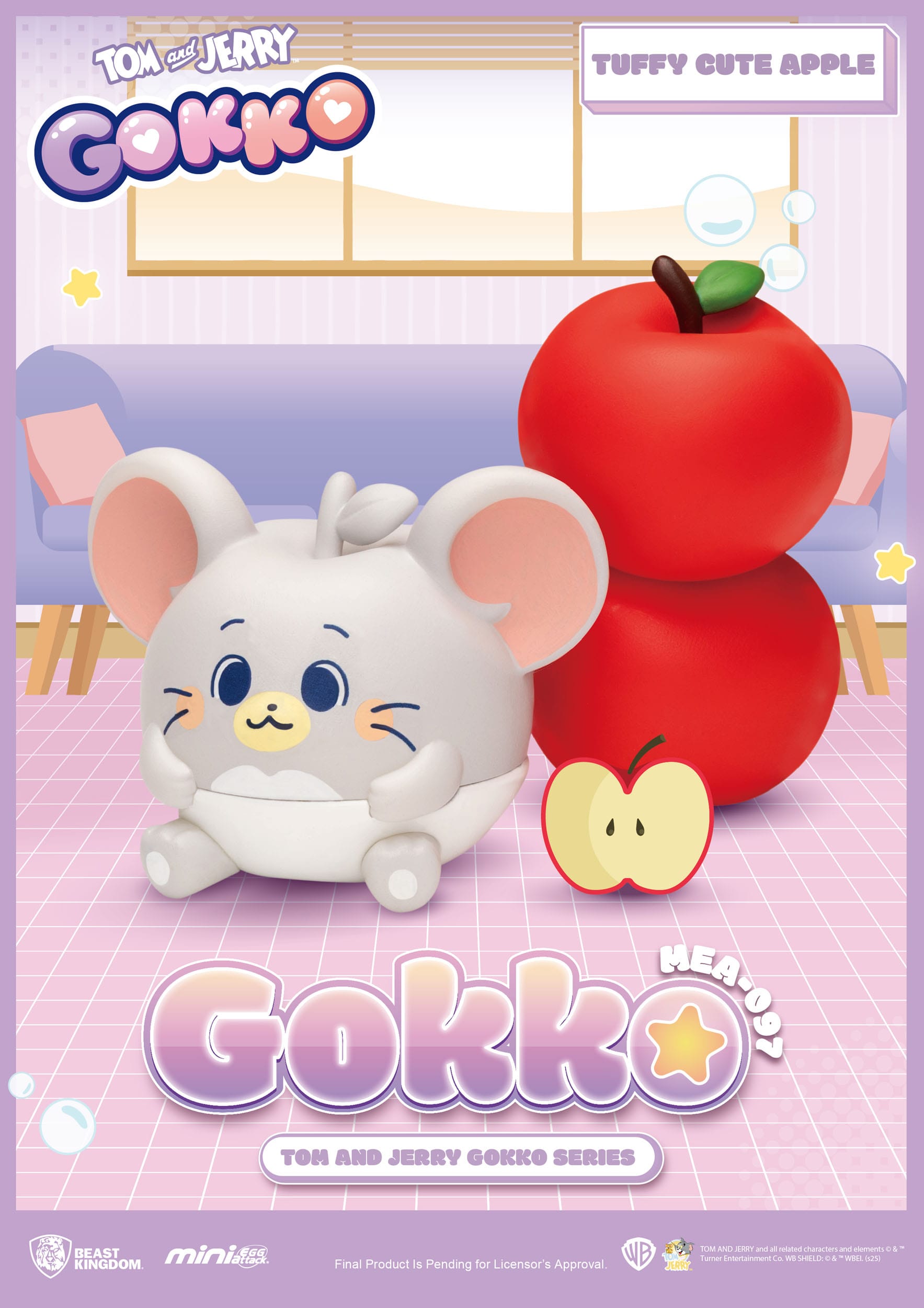 Tom and Jerry: Mini Egg Attack: Gokko Series: Boxed Set of 6 Figures - Beast Kingdom Toys Blind Box