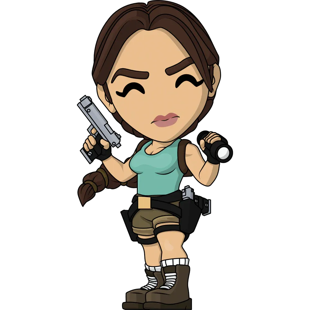 Tomb Raider: Lara Croft: Vinyl Figure - YouTooz Vinyl Figure