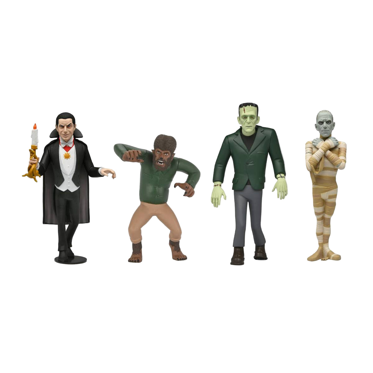 Toony Terrors: Series 10: Universal Monsters: Full Set of 4 - Neca Action Figure